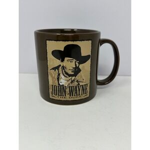 John Wayne The Duke Coffee Mug "Hurry It Up. We're Burning' Daylight" Brown 16oz